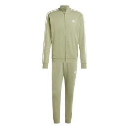 ADIDAS Adidas Basic 3-Stripes French Terry Green Tracksuit