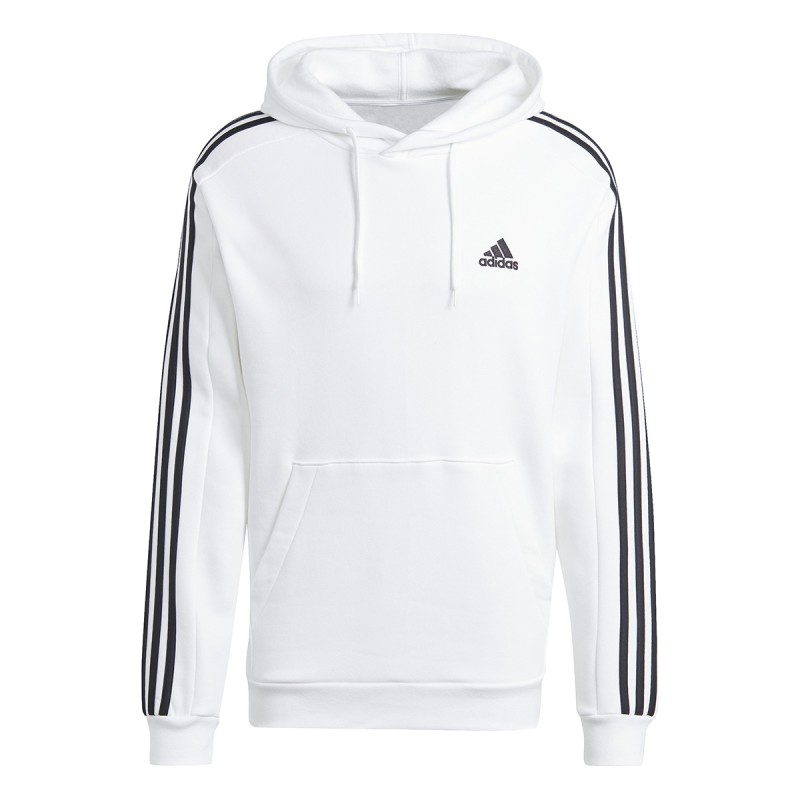 Felpa con cappuccio Adidas Essentials Fleece 3-Stripes ADIDAS Maglieria