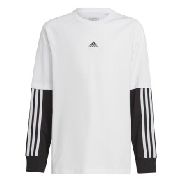 ADIDAS Adidas Street Jam 2-in-1 White Shirt