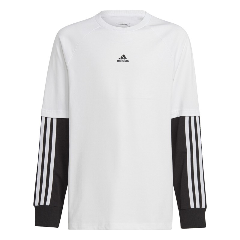 ADIDAS Adidas Street Jam 2-in-1 White Shirt