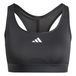 ADIDAS Adidas PowerReact Black Sports Bra