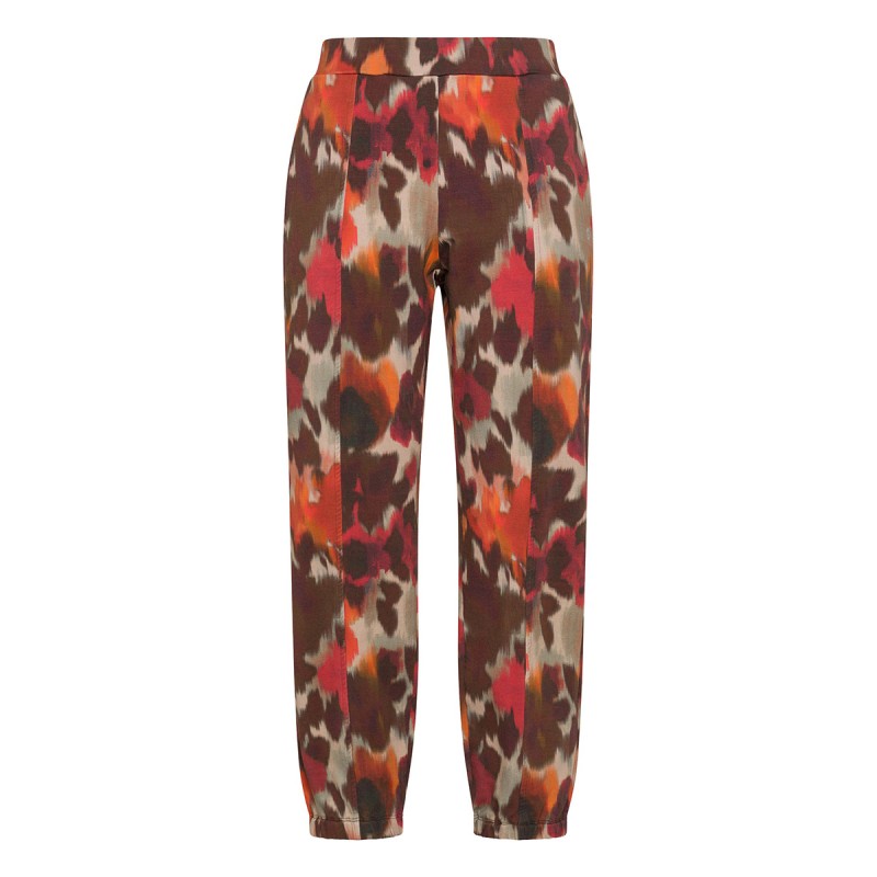 DEHA Deha Printed Jogger in Cotton and Modal