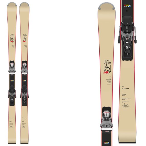 VAN DEER Van Deer 11 H-POWER R22 WC Skis with SPX 12 GW bindings