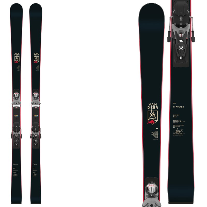 VAN DEER Skis Van Deer 11 H-POWER R22 WC avec fixations SPX 12 GW