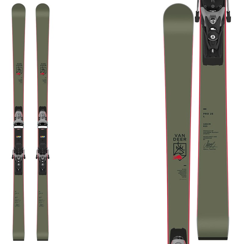 VAN DEER Van Deer 21 PRO R22 WC Skis with SPX 15 bindings