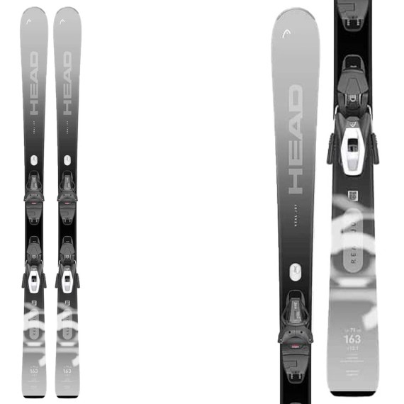 HEAD Head e-Real Joy SLR Skis with Joy 9 GW bindings