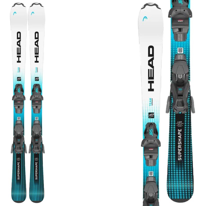 HEAD Skis Head Supershape Team Easy avec fixations Jrs. 7.5