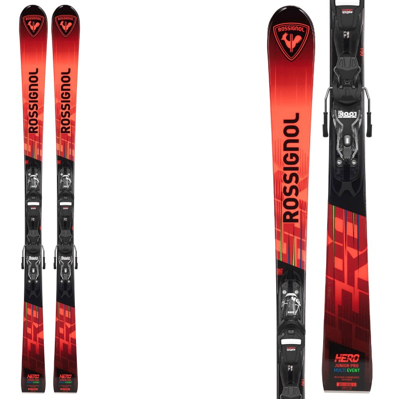 ROSSIGNOL Skis Rossignol Hero Jr Multi Event avec fixations Xpress 7