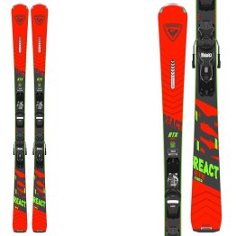  Sci Rossignol React RTX con attacchi Xpress 10