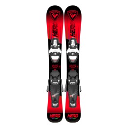 ROSSIGNOL Skis Rossignol Hero Pro avec fixations Team 4