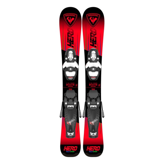 ROSSIGNOL Skis Rossignol Hero Pro avec fixations Team 4