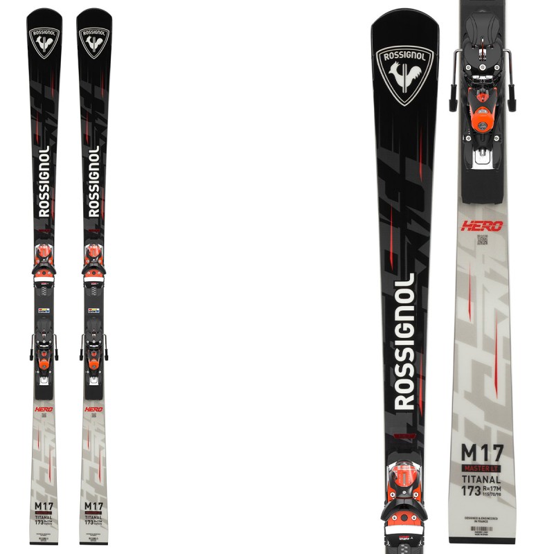 ROSSIGNOL Skis Rossignol Hero Master LT R22 avec fixations SPX 12