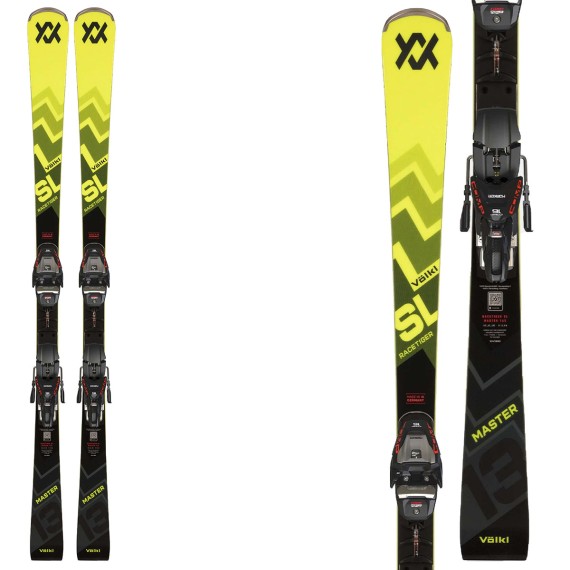 VOLKL Volkl Racetiger SL Master Skis with Comp 16 GW bindings