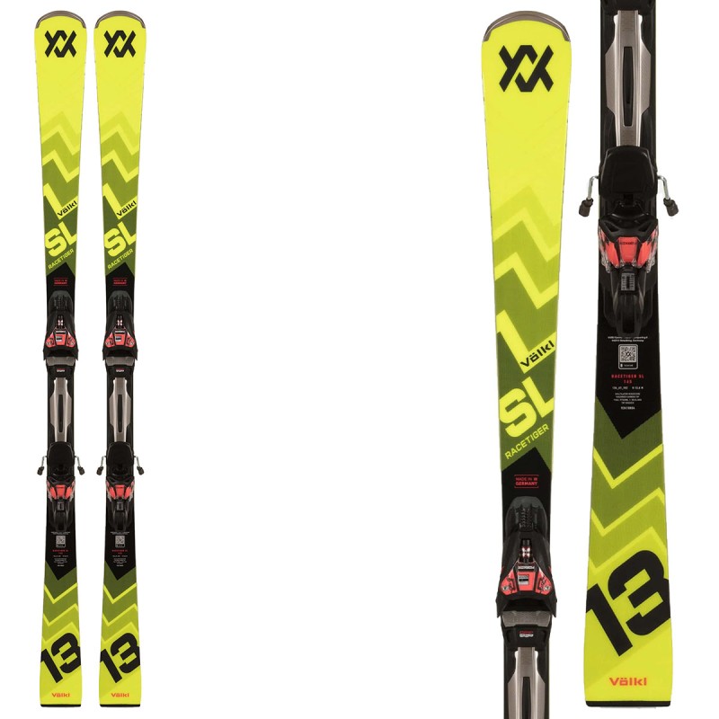 Sci Volkl Racetiger SL con attacchi Rmotion3 12 GW VOLKL Race carve - sl - gs