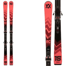  Volkl Racetiger RC Skis with Vmotion 12 GW bindings