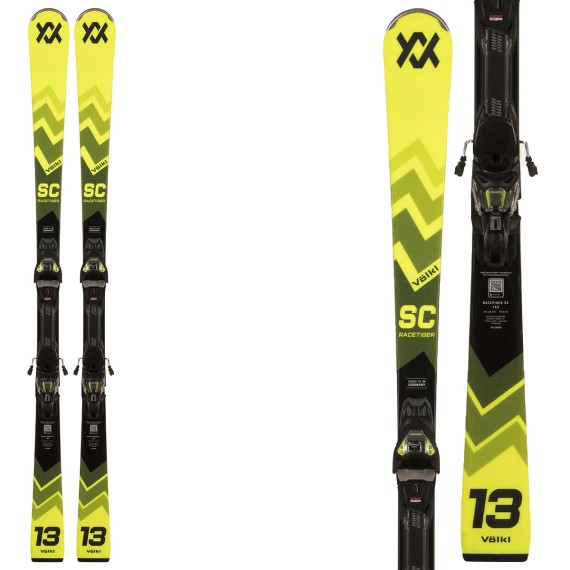 VOLKL Volkl Racetiger SC Skis with Vmotion 12 GW bindings