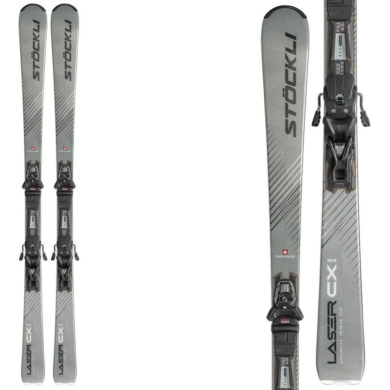 STOCKLI Skis Stockli Laser CX Freeflex avec fixations MC12