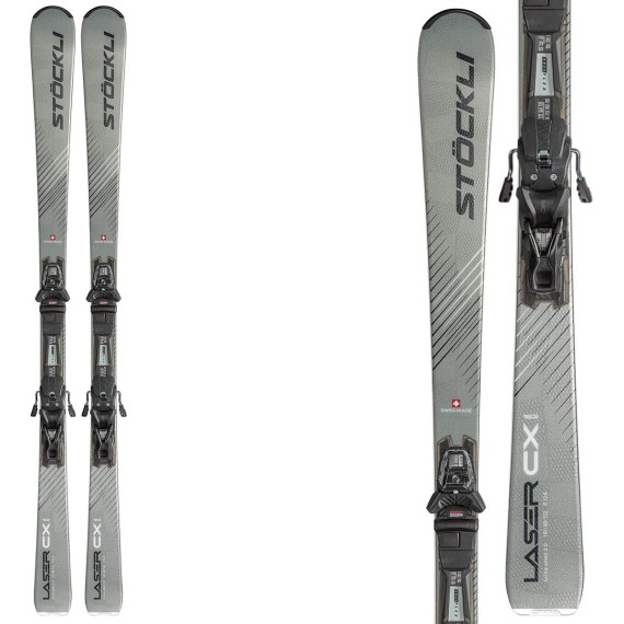 STOCKLI Stockli Laser CX Freeflex Ski with MC12 bindings