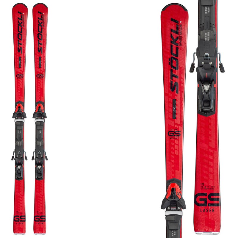 STOCKLI Skis Stockli Laser GS SRT Speed avec fixations SRT12