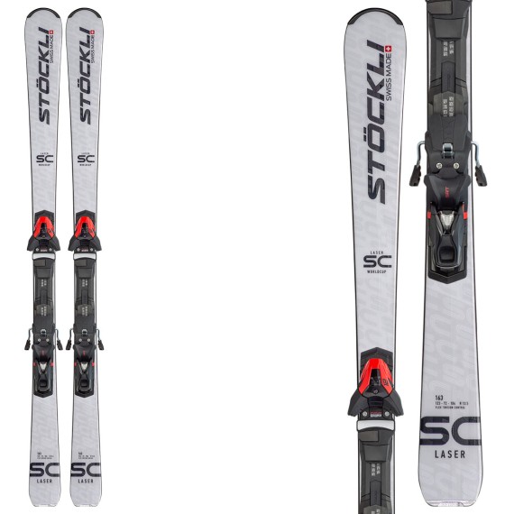 STOCKLI Stockli Laser SC SRT Speed Skis with SRT12 bindings