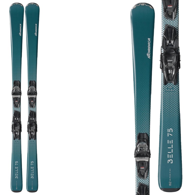 NORDICA Skis Nordica Belle 75 avec fixations TP2 Compact FDT