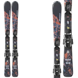  Nordica Team AM FDT 100-140 Skis with Jr. 7.0 FDT bindings