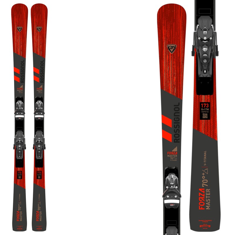 ROSSIGNOL Skis Rossignol Forza 70 V-Ti Master R22 avec fixations SPX14