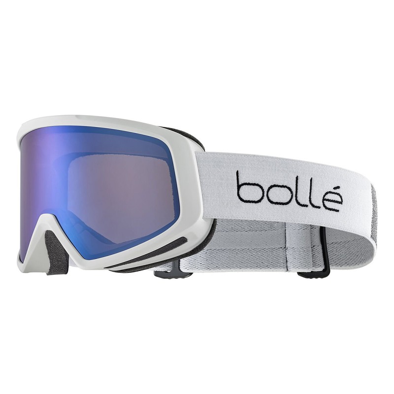 BOLLE' Bollé Bedrock Plus White Matte Bronze Blue Ski Goggles