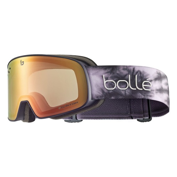 BOLLE' Bollé Nevada Small Plum Tie & Dye Matte Phantom Fire Red Ski Goggles