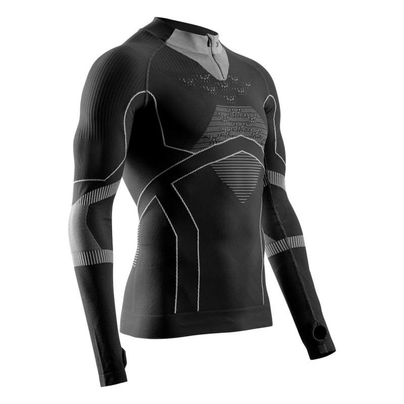 X-BIONIC Camiseta Interior X-Bionic 1/2 Zip Energy Accumulator Light M