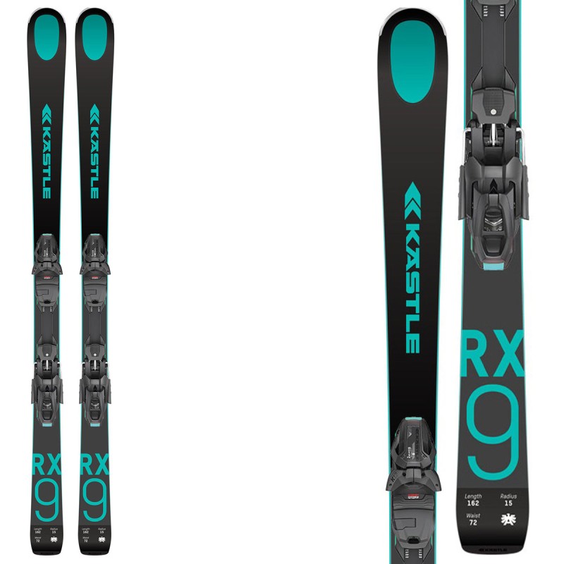 KASTLE Skis Kastle RX9 avec fixations K12 TRI GW