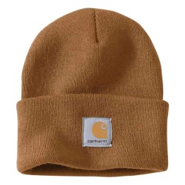 Berretto Carharrt A18 Knit Cuffed Brown CARHARTT Cappelli guanti sciarpe