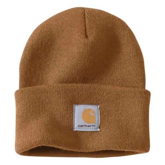 CARHARTT Carharrt A18 Knit Cuffed Brown Beanie