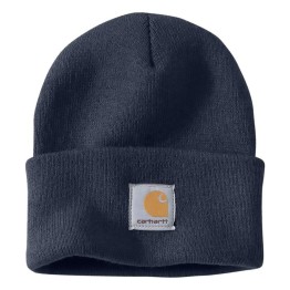 CARHARTT Bonnet Carharrt A18 Knit Cuffed Navy