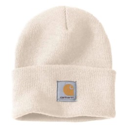 CARHARTT Bonnet Carharrt A18 Knit Cuffed White Winter