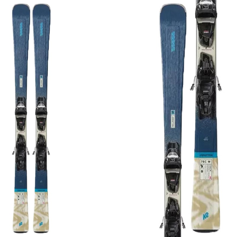 K2 Skis K2 Disruption 76C W avec fixations Marker Er3 10 Compact Q