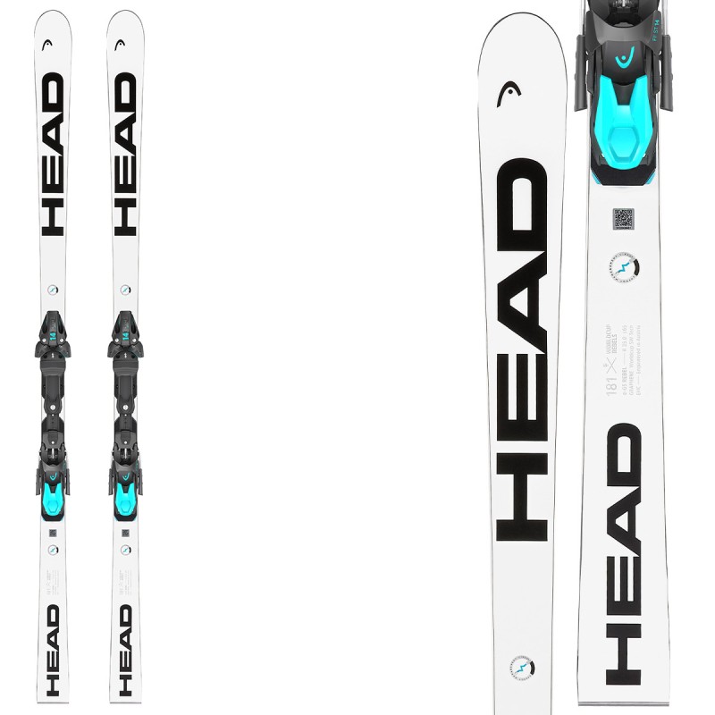 HEAD Head WCR e-GS Rebels RP WCR T Skis with Freeflex 16 ST bindings