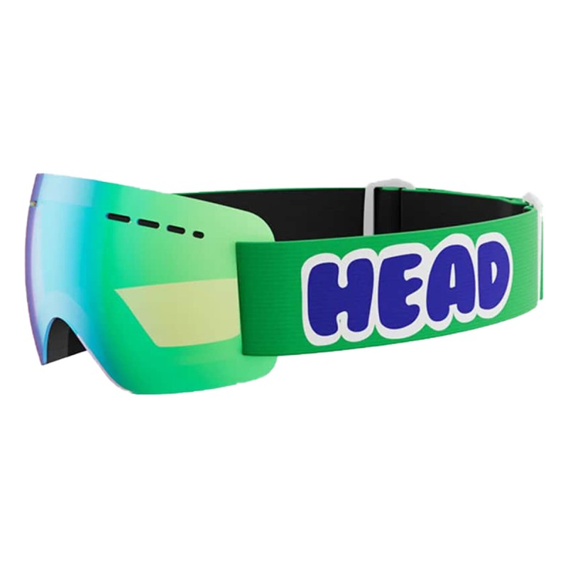 HEAD Head Solar JR FMR Green Ski Goggles