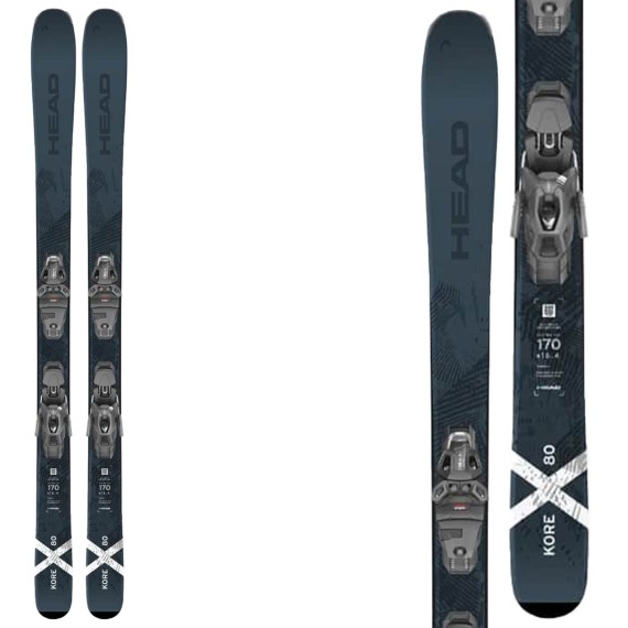 HEAD Head Kore X 80 Skis with PRW 11 GW bindings