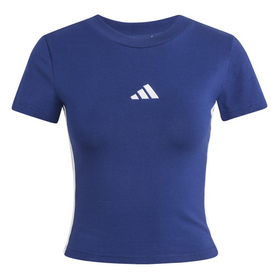 ADIDAS Adidas Essentials 3-Stripes Slim Baby Blue T-shirt