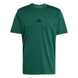 ADIDAS T-shirt Adidas Essentials Small Logo Single Jersey Green