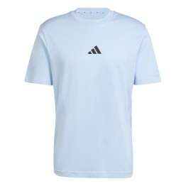 ADIDAS Camiseta Adidas Essentials Small Logo Single Jersey Blue