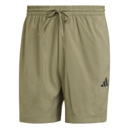 ADIDAS Adidas Essentials Small Logo Chelsea Olive Shorts