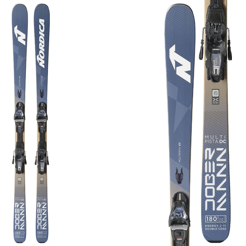 NORDICA Skis Nordica Dobermann Multipista DC Fdt avec fixations TPX 13 Royal FDT